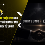 Samsung chi 408 triệu USD mua cổ phần công ty điều hành sàn giao dịch tiền điện tử Upbit