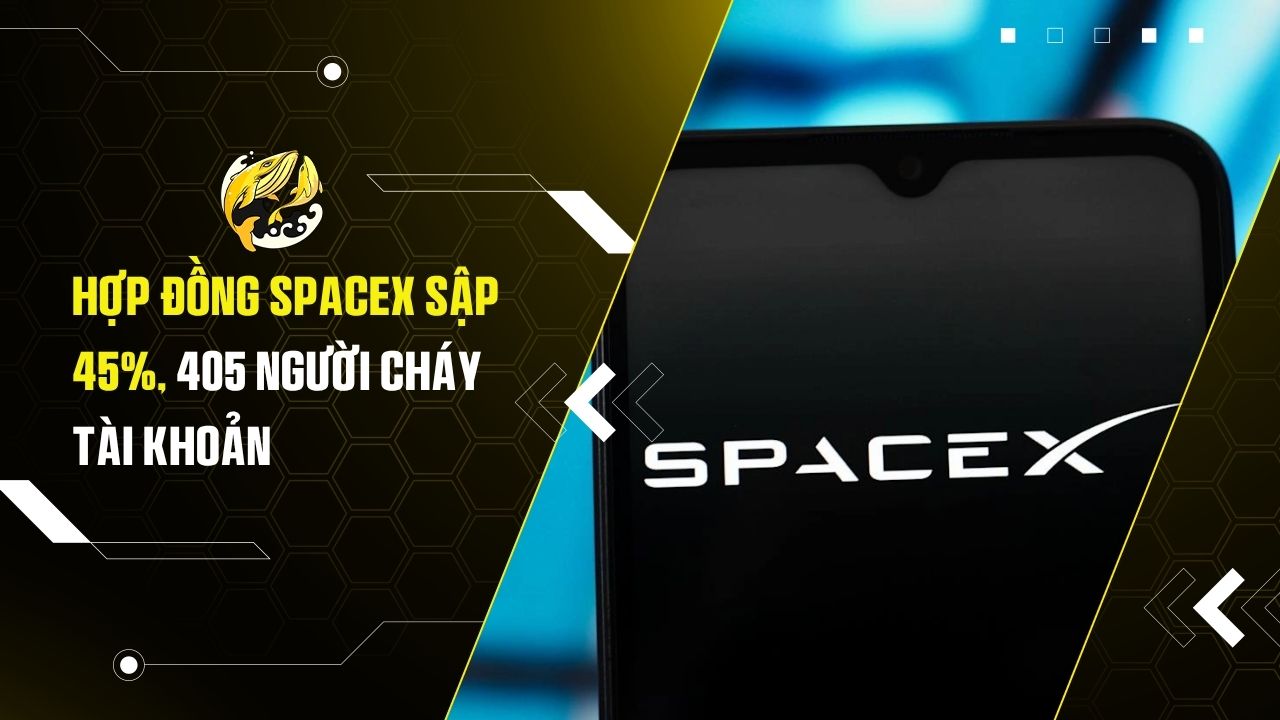 Hợp đồng SpaceX sập 45% chỉ
