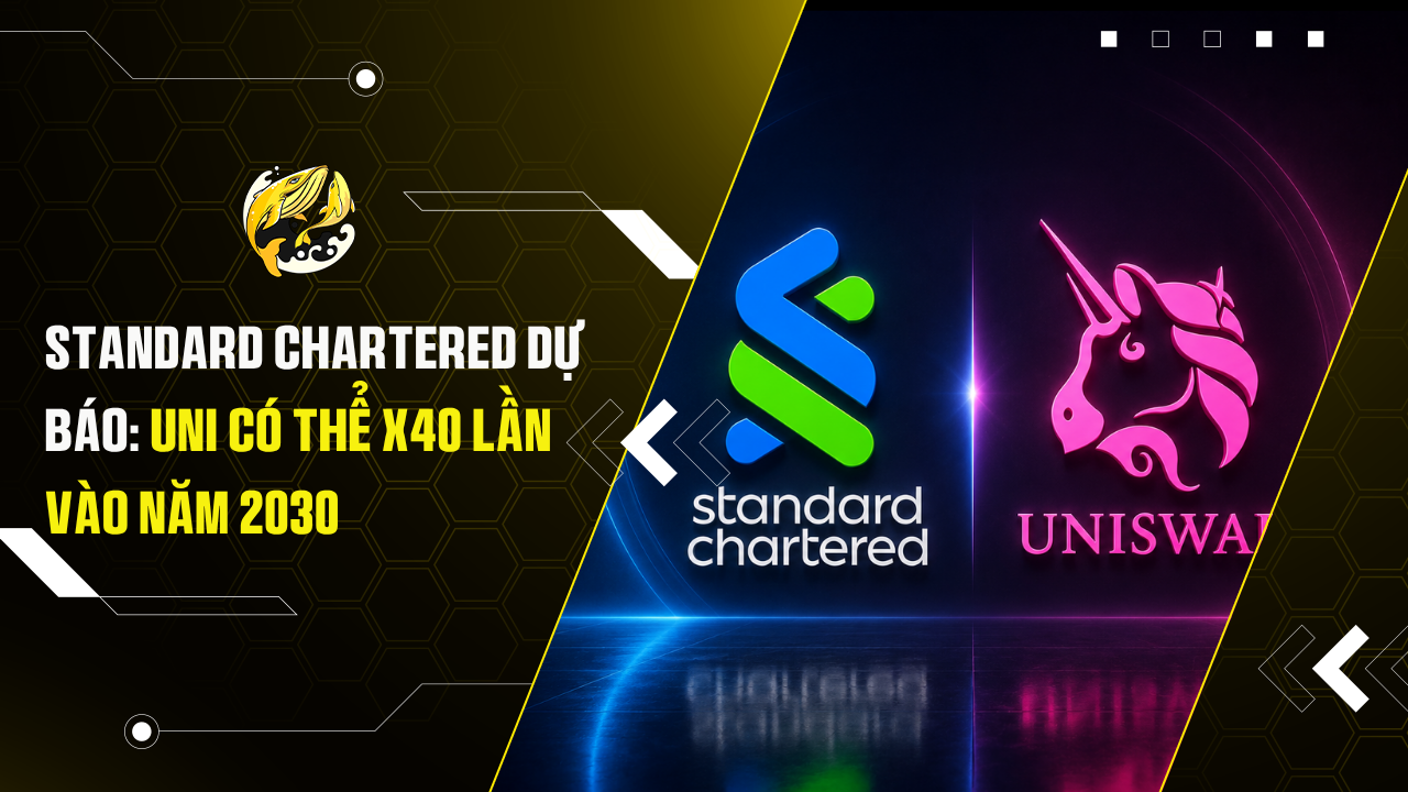 Standard Chartered dự báo: UNI có thể x40 lần vào năm 2030