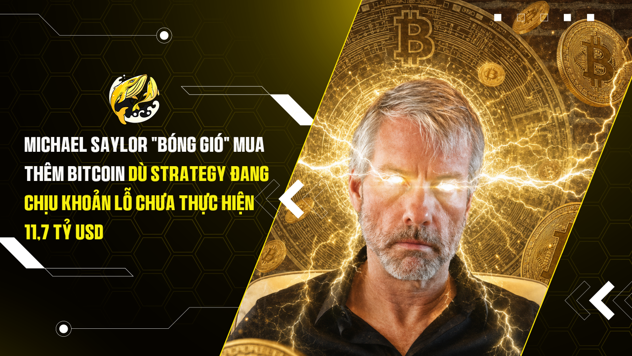 Michael Saylor "bóng gió" mua thêm Bitcoin dù Strategy đang chịu khoản