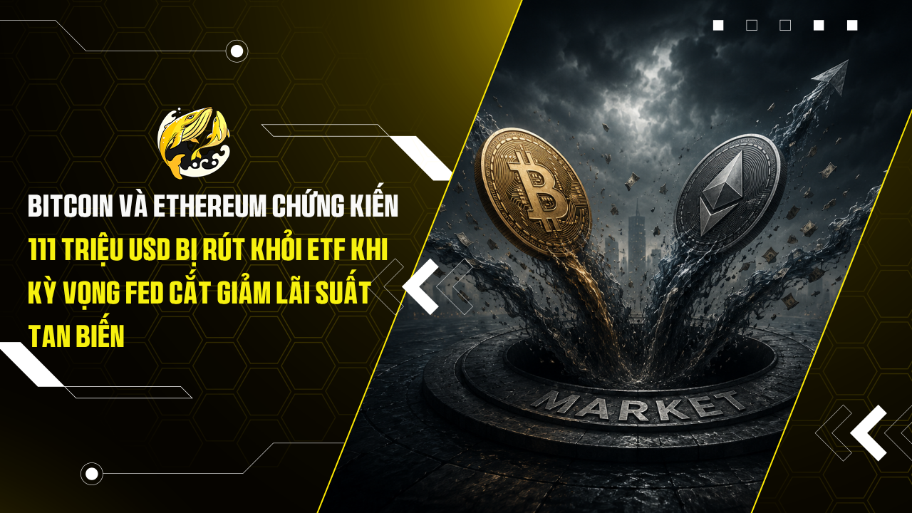 Bitcoin và Ethereum Chứng Kiến 111 Triệu USD Bị Rút Khỏi ETF