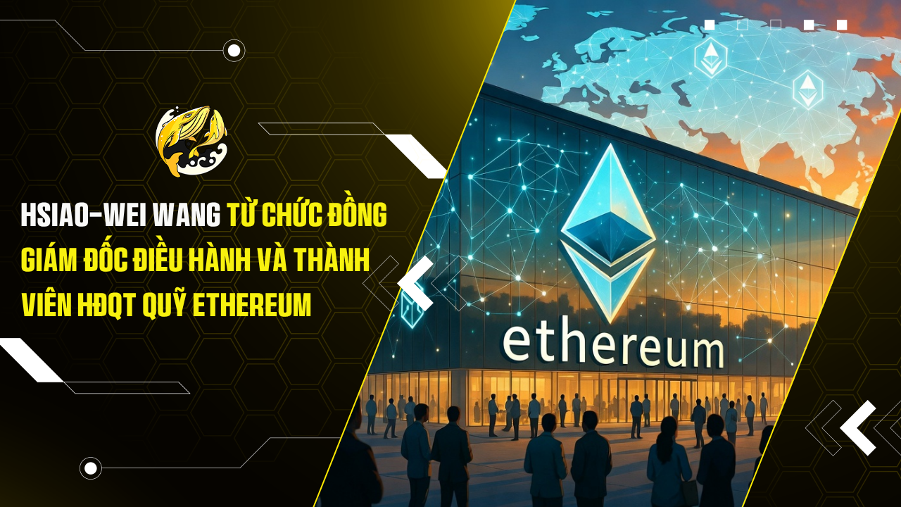 Hsiao-Wei Wang từ chức Đồng Giám đốc Điều hành