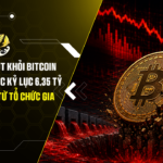 Dòng Tiền Rút Khỏi Bitcoin ETF Chạm Mốc Kỷ Lục 6,35 Tỷ USD, Áp Lực Từ Tổ Chức Gia Tăng