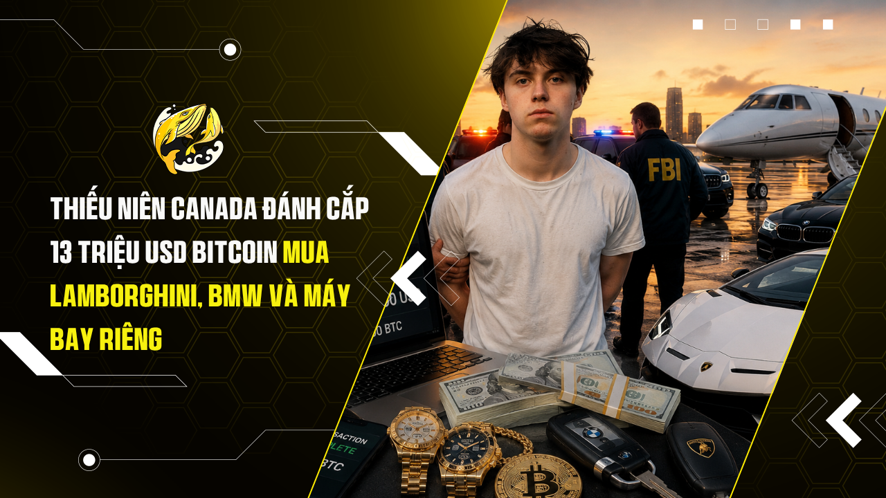 Thiếu Niên Canada Đánh Cắp 13 Triệu USD Bitcoin Mua Lamborghini, BMW