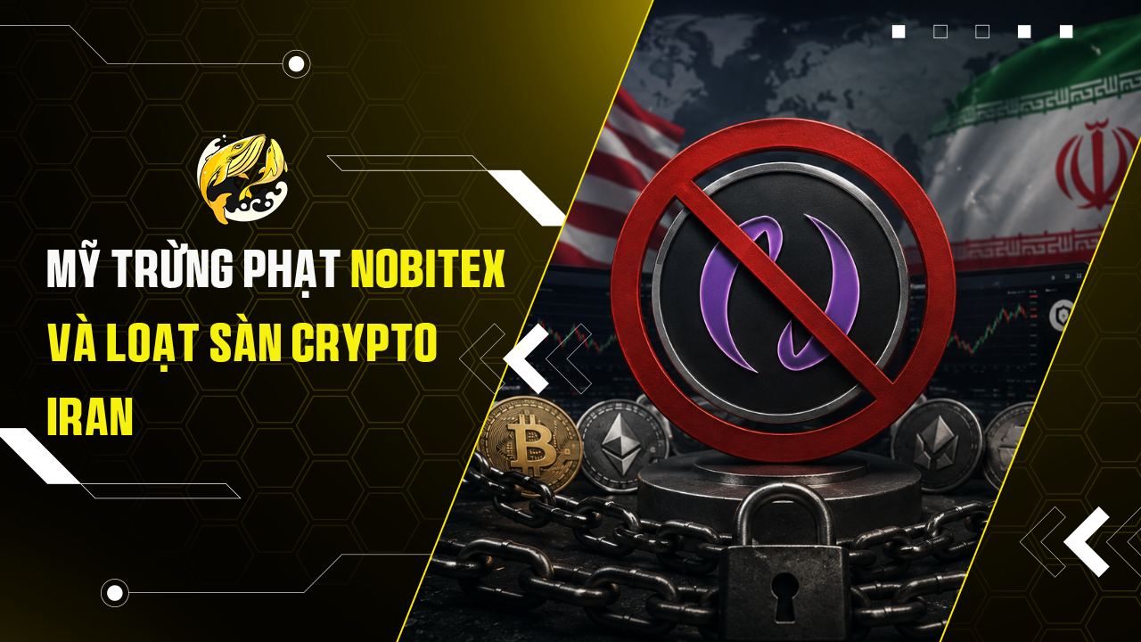 Mỹ trừng phạt Nobitex và loạt sàn crypto Iran