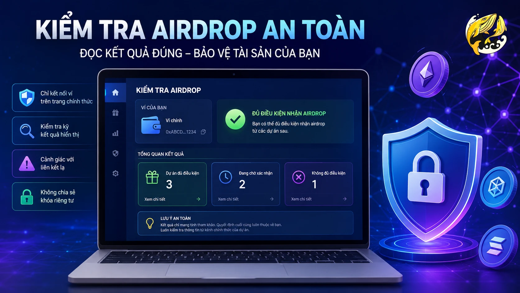 Cách Đọc Kết Quả Airdrop Checker Cho Người Mới Hiểu Rõ Từ A-Z