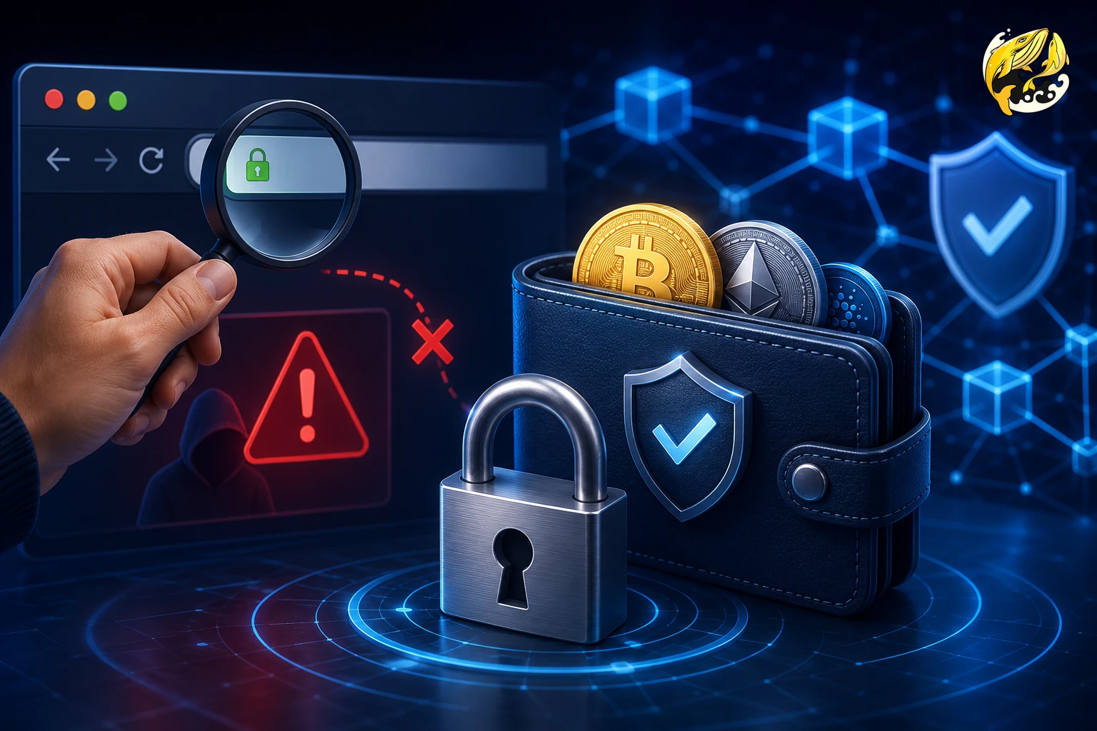 Quy tắc an toàn khi nhận airdrop crypto