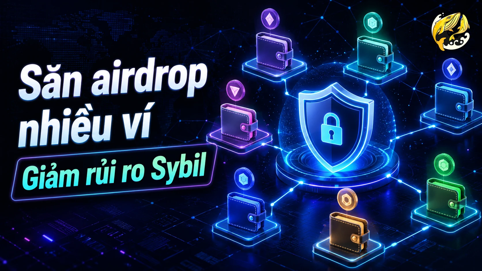 Cách Săn Airdrop Nhiều Ví Mà Giảm Rủi Ro Dính Sybil