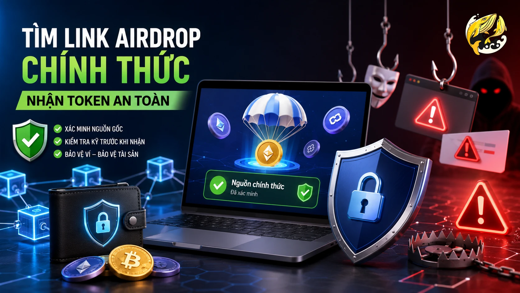 Cách Tìm Link Claim Airdrop Chính Thức Và Tránh Scam Hiệu Quả