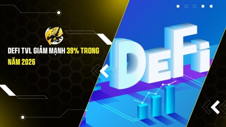 DeFi TVL Giảm Mạnh 39% Trong Năm 2026 Giữa Thị Trường Hạ Nhiệt Và Làn Sóng Hack