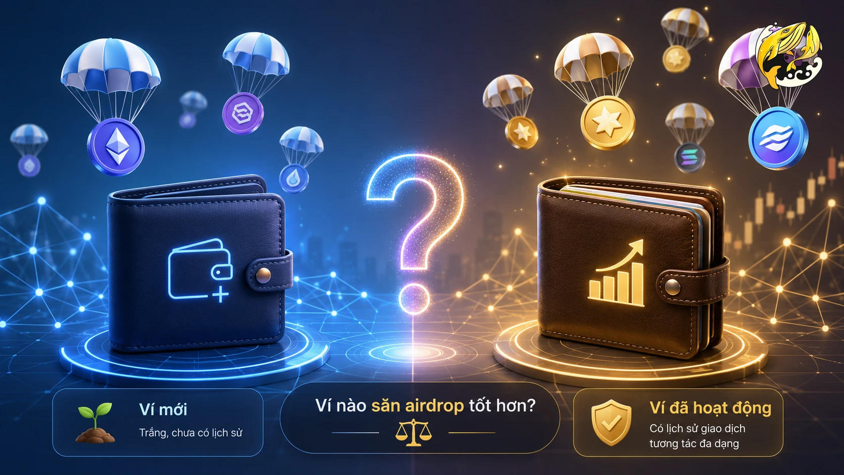 Ví Mới Tạo Có Săn Airdrop Được Không Hay Cần Ví Lâu Năm?