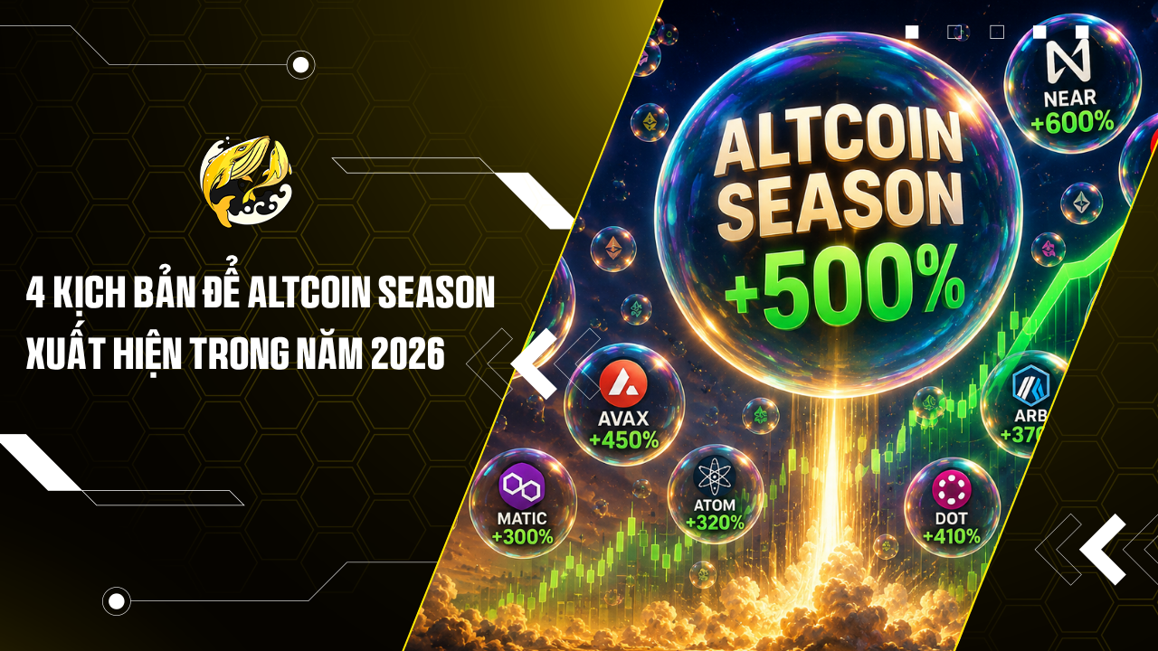 4 Kịch Bản Để Altcoin Season Xuất Hiện Trong Năm 2026