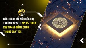 Bức Tranh Tối Màu Của Thị Trường Crypto: 92.9% Token Xuất Phát Điểm Lớn Đã “Thủng Đáy” TGE
