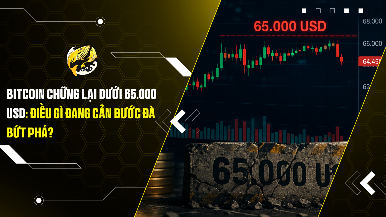 Bitcoin Chững Lại Dưới 65.000 USD: Điều Gì Đang Cản Bước Đà Bứt Phá?