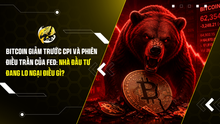 Bitcoin Giảm Trước CPI Và Phiên Điều Trần Của Fed Nhà Đầu Tư Đang Lo Ngại Điều Gì