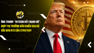 Ông Trump: "Bitcoin rất mạnh mẽ", giúp thị trường đảo chiều sau cú sốc bán BTC của Strategy