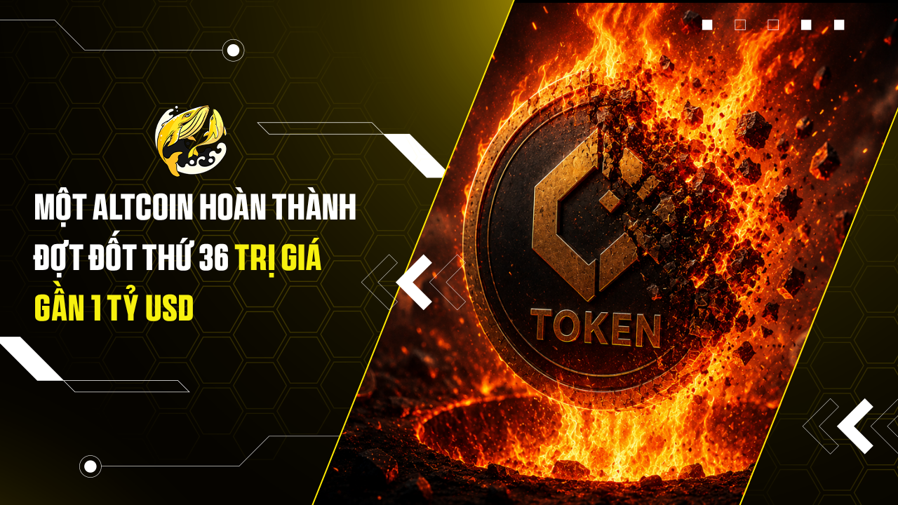 Một Altcoin Hoàn Thành Đợt Đốt Thứ 36 Trị Giá Gần 1 Tỷ USD
