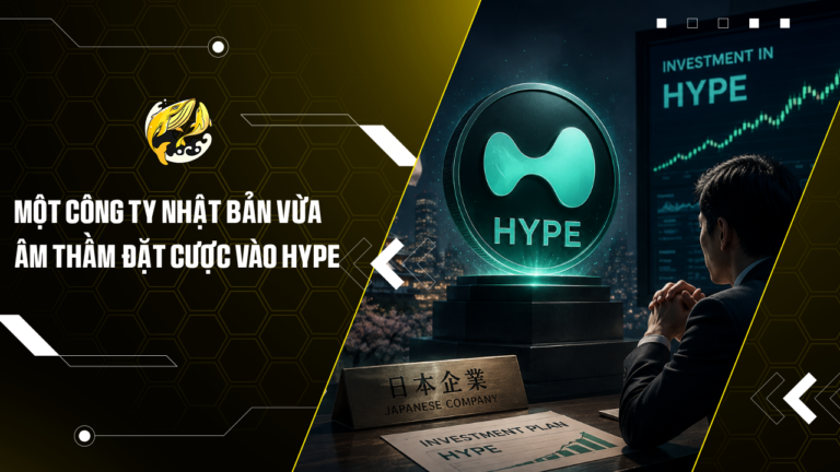 Một công ty Nhật Bản vừa âm thầm đặt cược vào HYPE