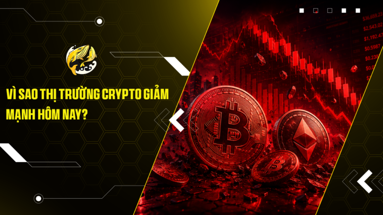 Vì sao thị trường crypto giảm mạnh hôm nay