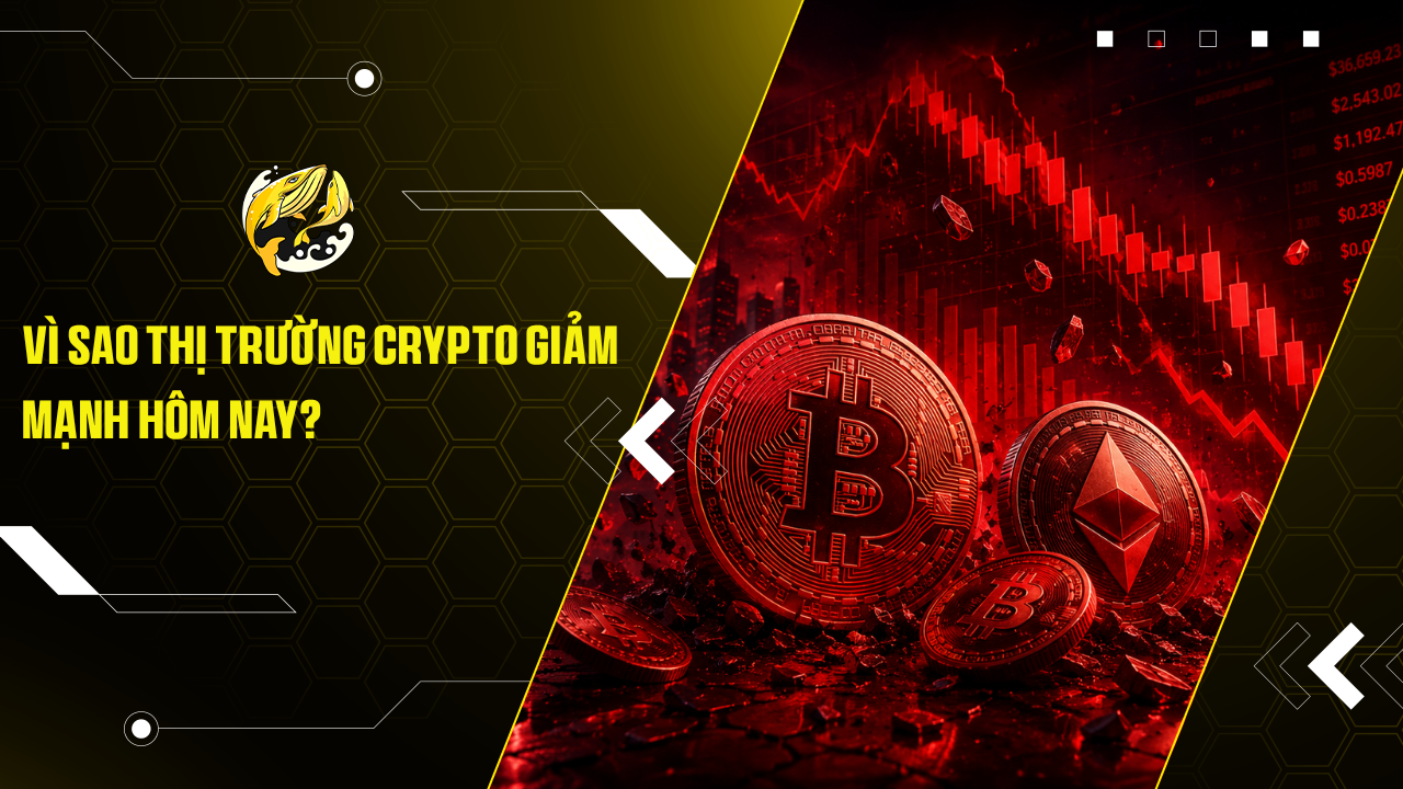 Vì sao thị trường crypto giảm mạnh hôm nay?