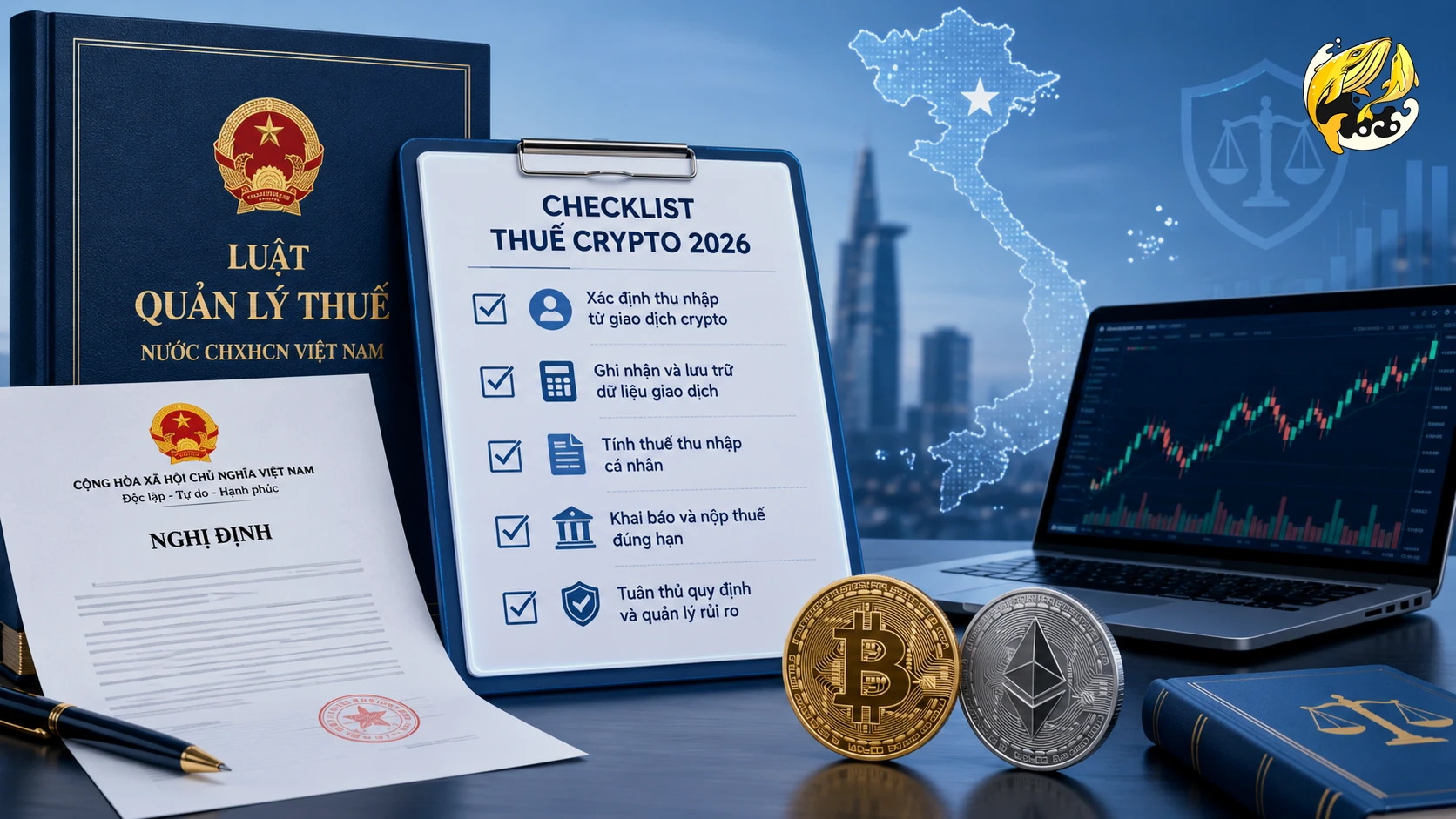 Checklist Thuế Crypto Việt Nam 2026: 7 Việc Nhà Đầu Tư Cần Làm Từ 1/7
