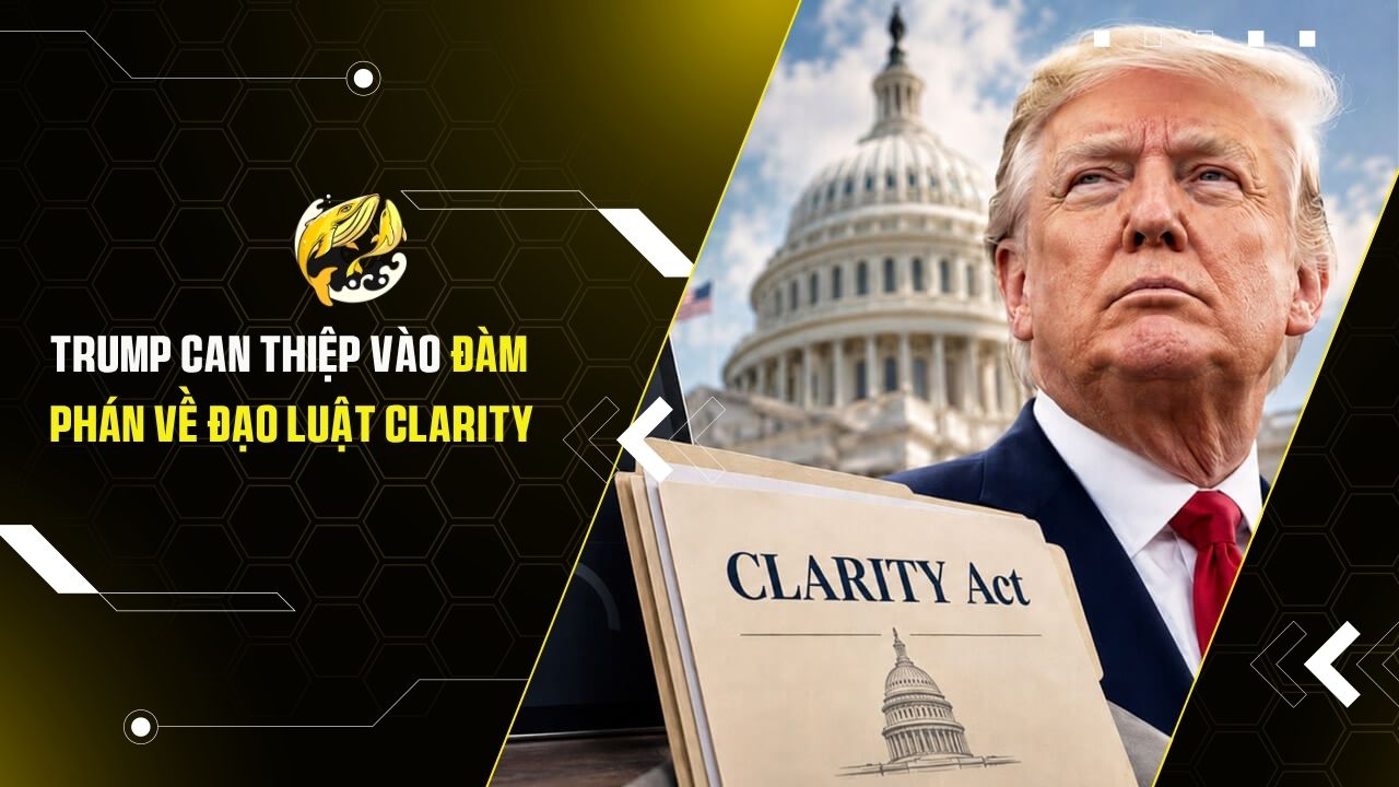 Trump can thiệp vào đàm phán về đạo luật CLARITY: Liệu Thượng viện Mỹ có kịp thông qua trước kỳ nghỉ?