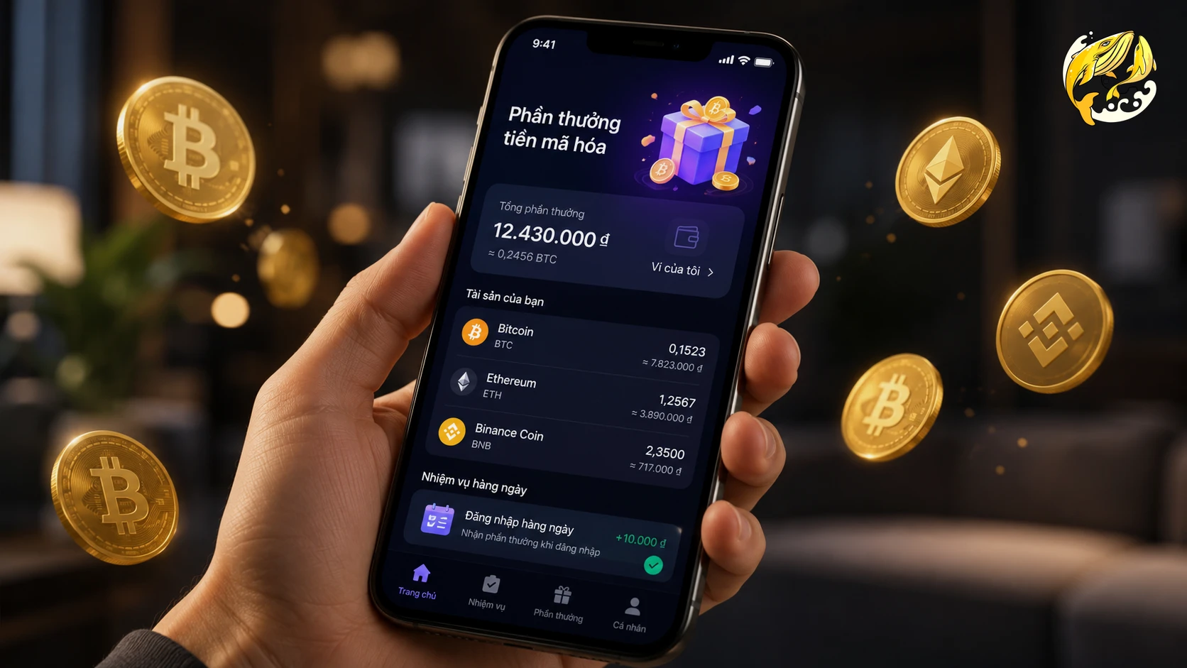 Xu hướng đào coin trên điện thoại và làm airdrop phổ biến tại Việt Nam