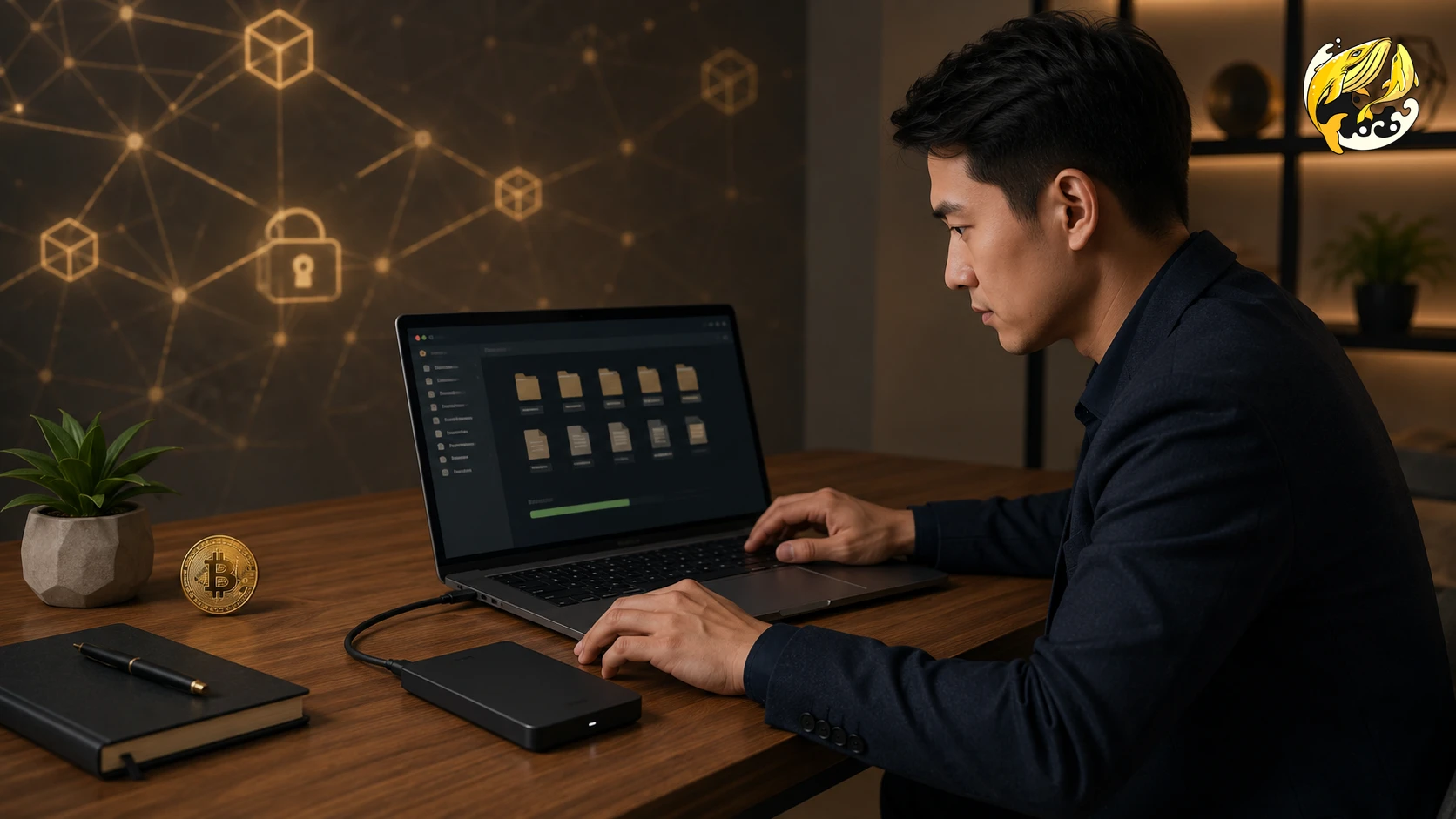 Khuyến nghị sao lưu dữ liệu giao dịch crypto an toàn và định kỳ.