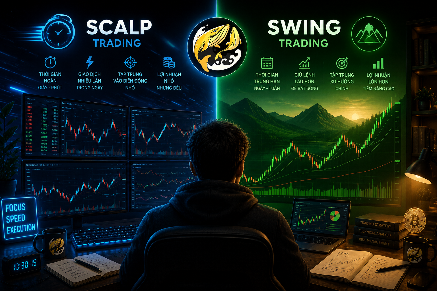 Scalp hay Swing Trading: Đâu là cách giúp tài khoản tăng trưởng nhanh hơn?