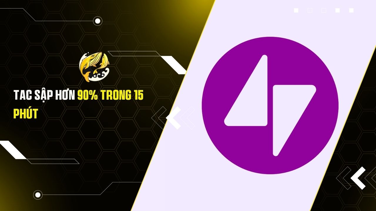 TAC sập hơn 90% trong 15 phút: Bài học thanh khoản cho holder altcoin