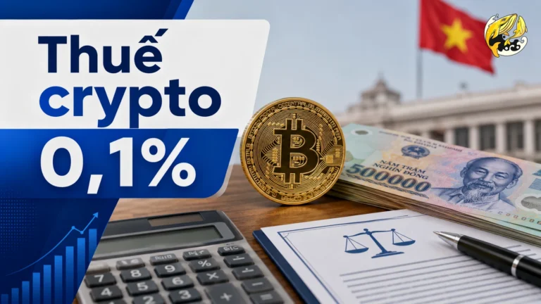 Thuế Crypto 0,1% Tính Trên Giá Bán Hay Lợi Nhuận? 6 Ví Dụ Dễ Nhầm
