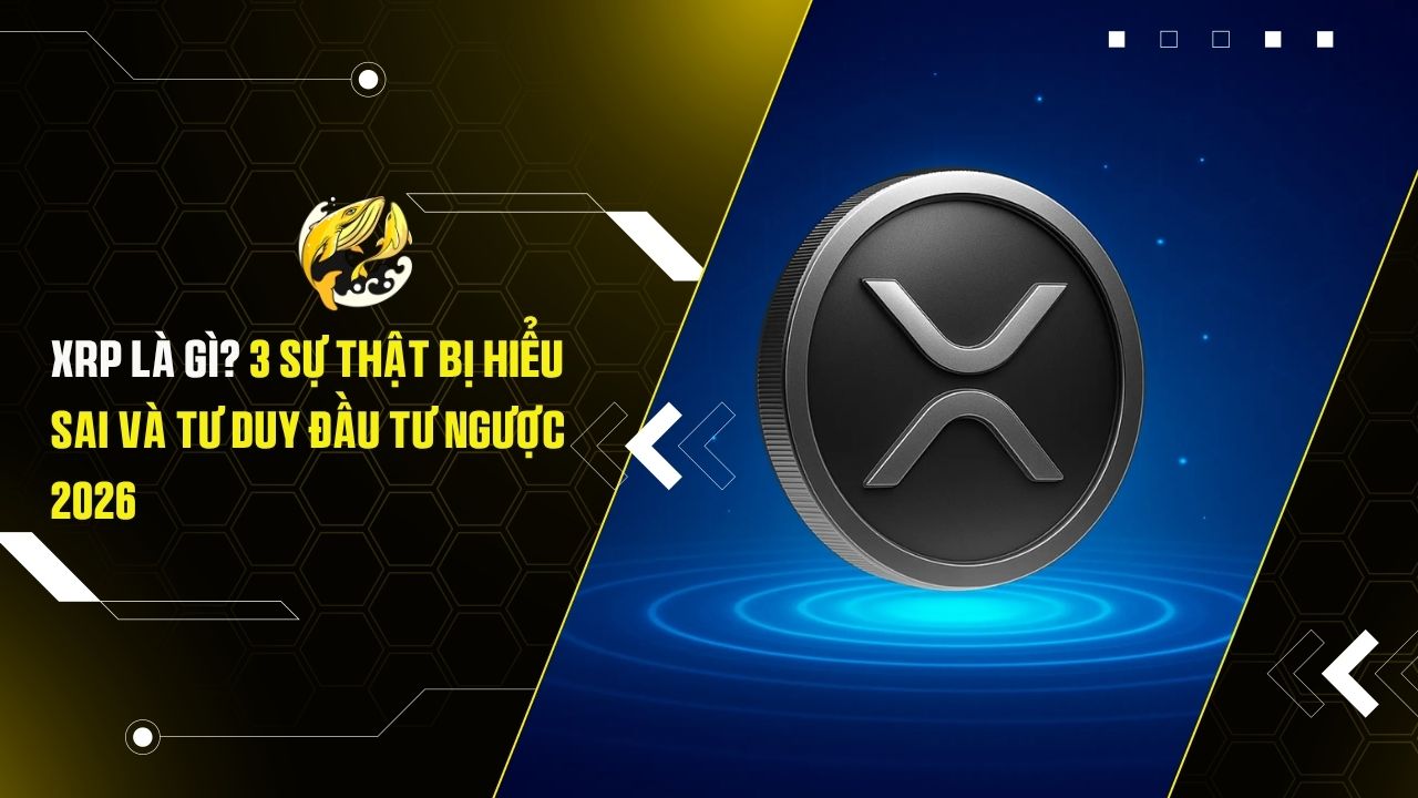 XRP Là Gì? 3 Sự Thật Bị Hiểu Sai Và Tư Duy Đầu Tư Ngược 2026