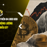 Bitcoin bật lại trên 64.000 USD nhưng tín hiệu động lượng đang cảnh báo điều gì