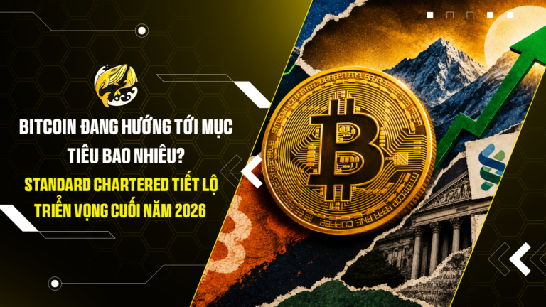 Bitcoin đang hướng tới mục tiêu bao nhiêu Standard Chartered tiết lộ triển vọng cho cuối năm 2026