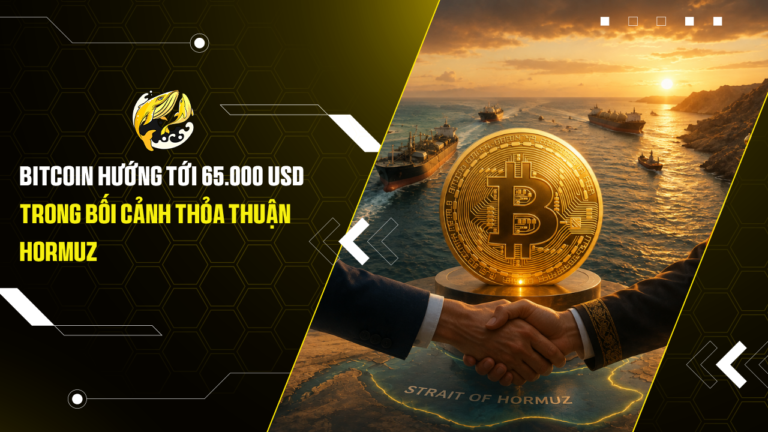 Bitcoin hướng tới 65.000 USD trong bối cảnh thỏa thuận Hormuz