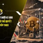 Bitcoin mắc kẹt dưới 67.000 USD Hai vùng giá có thể quyết định hướng đi tiếp theo