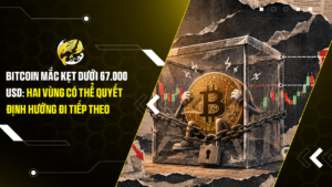 Bitcoin mắc kẹt dưới 67.000 USD: Hai vùng giá có thể quyết định hướng đi tiếp theo