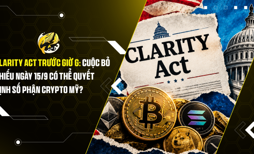 CLARITY Act trước giờ G Cuộc bỏ phiếu ngày 159 có thể quyết định số phận crypto Mỹ (1)