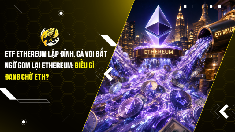 ETF Ethereum lập đỉnh, cá voi bất ngờ gom lại Ethereum Điều gì đang chờ ETH