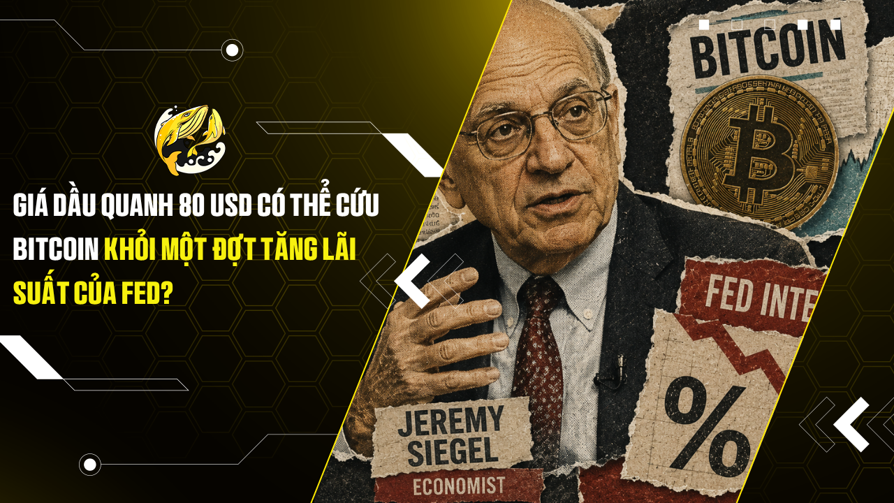 Giá dầu quanh 80 USD có thể cứu Bitcoin khỏi một đợt tăng lãi suất của Fed?