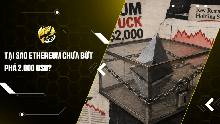 Tại sao Ethereum chưa bứt phá 2.000 USD