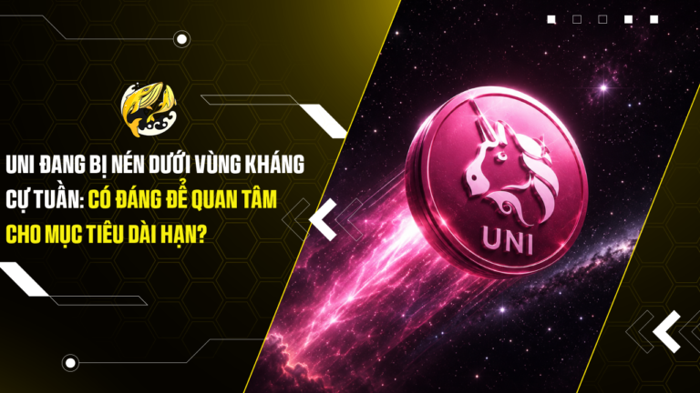 UNI đang bị nén dưới vùng kháng cự tuần Có đáng để quan tâm cho mục tiêu dài hạn