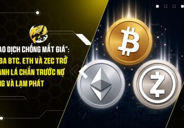 "Giao Dịch Chống Mất Giá": Bộ Ba BTC, ETH Và ZEC Trở Thành Lá Chắn Trước Nợ Công Và Lạm Phát