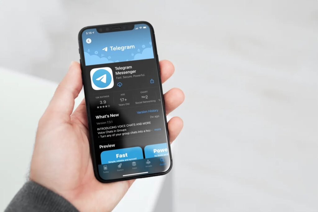 how to use telegram on iphone ipad