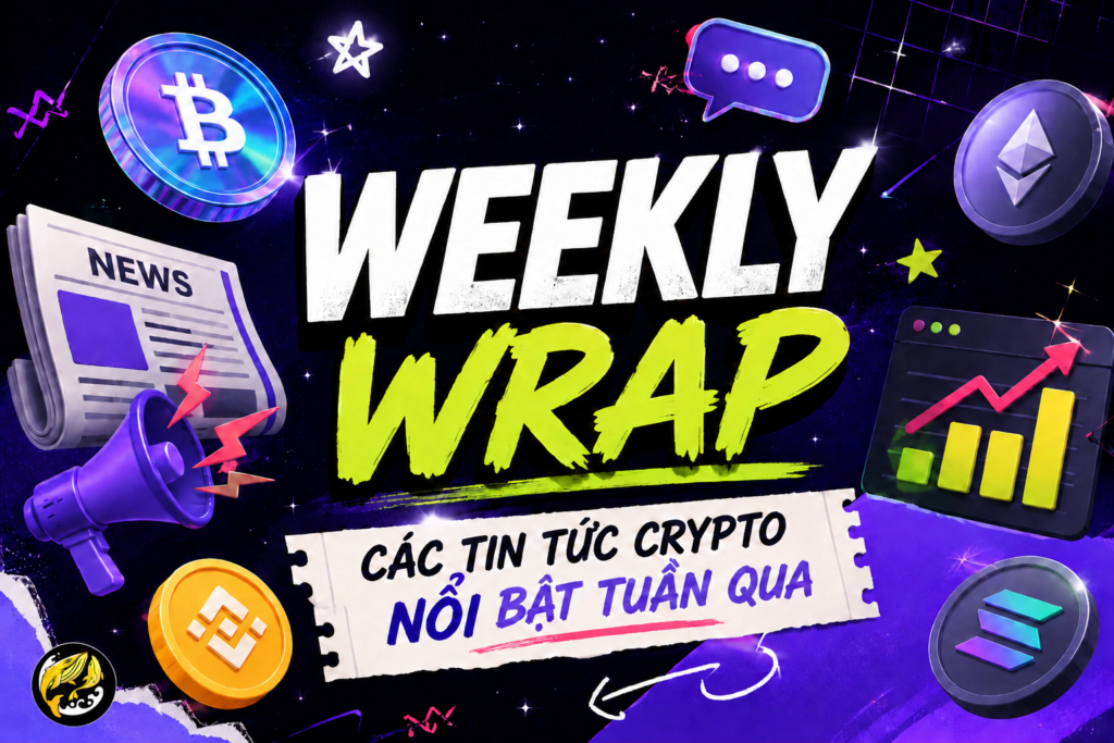 Weekly Wrap: Các Tin Tức Crypto Nổi Bật Tuần Qua (27/7 – 31/7)