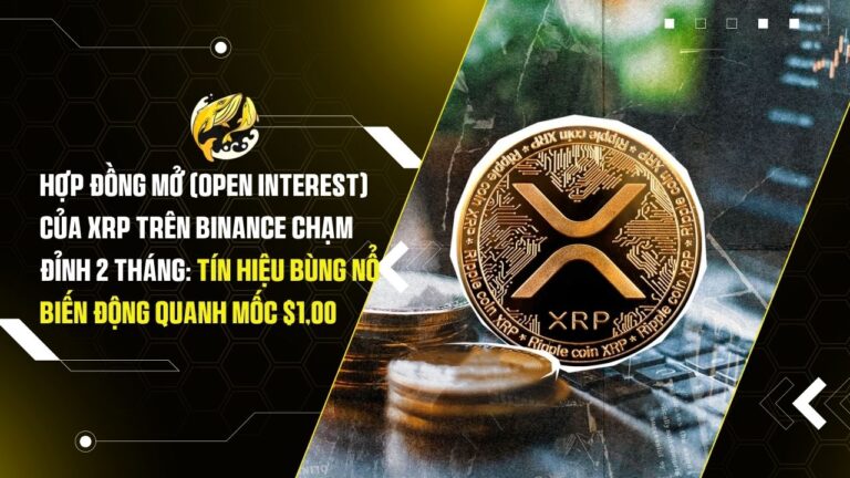 Hợp đồng mở (Open Interest) của XRP trên Binance chạm đỉnh 2 tháng: Tín hiệu bùng nổ biến động quanh mốc $1,00