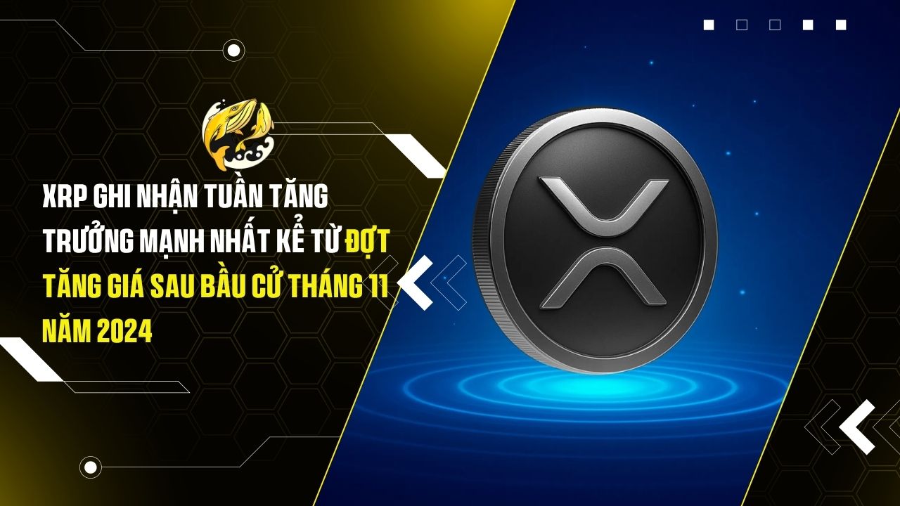 XRP Ghi Nhận Tuần Tăng Trưởng Mạnh Nhất Kể Từ Đợt Tăng Giá Sau Bầu Cử Tháng 11 Năm 2024