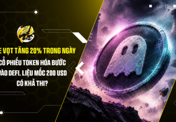AAVE vọt tăng 20% trong ngày Cổ phiếu token hóa bước vào DeFi, liệu mốc 200 USD có khả thi
