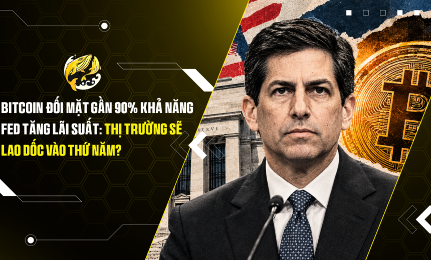 Bitcoin đối mặt gần 90% khả năng Fed tăng lãi suất Thị trường sẽ lao dốc vào thứ năm
