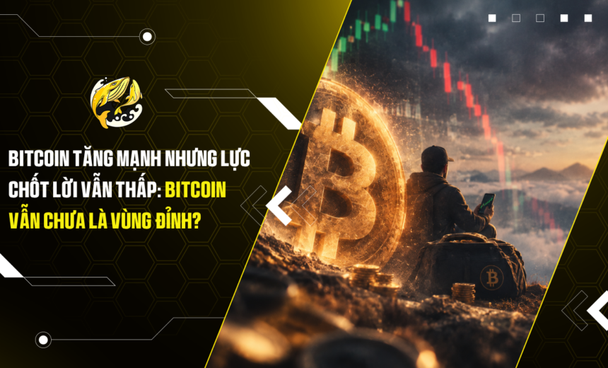 Bitcoin tăng mạnh nhưng lực chốt lời vẫn thấp Bitcoin vẫn chưa là vùng đỉnh (1)